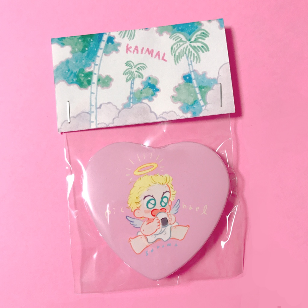 ピカエル缶バッジ①