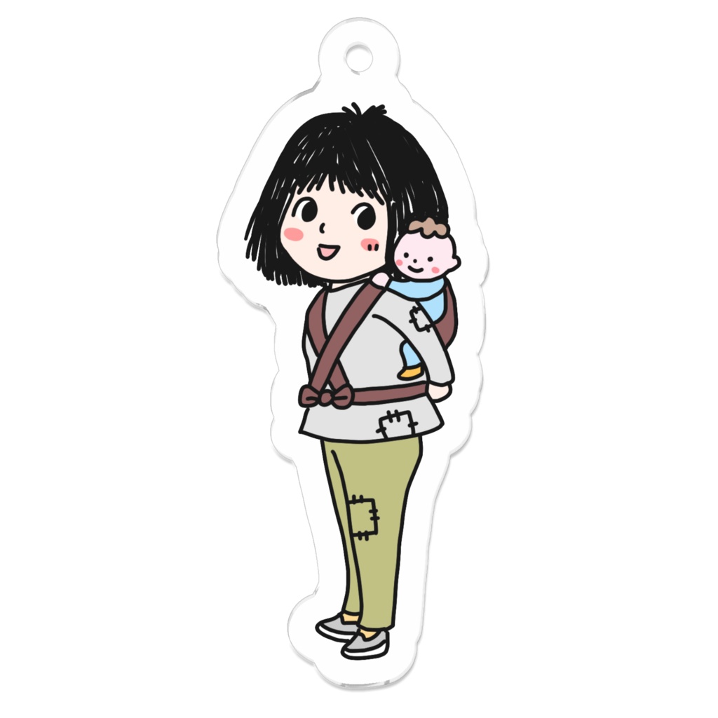 仲良し竹子ちゃんキーホルダー