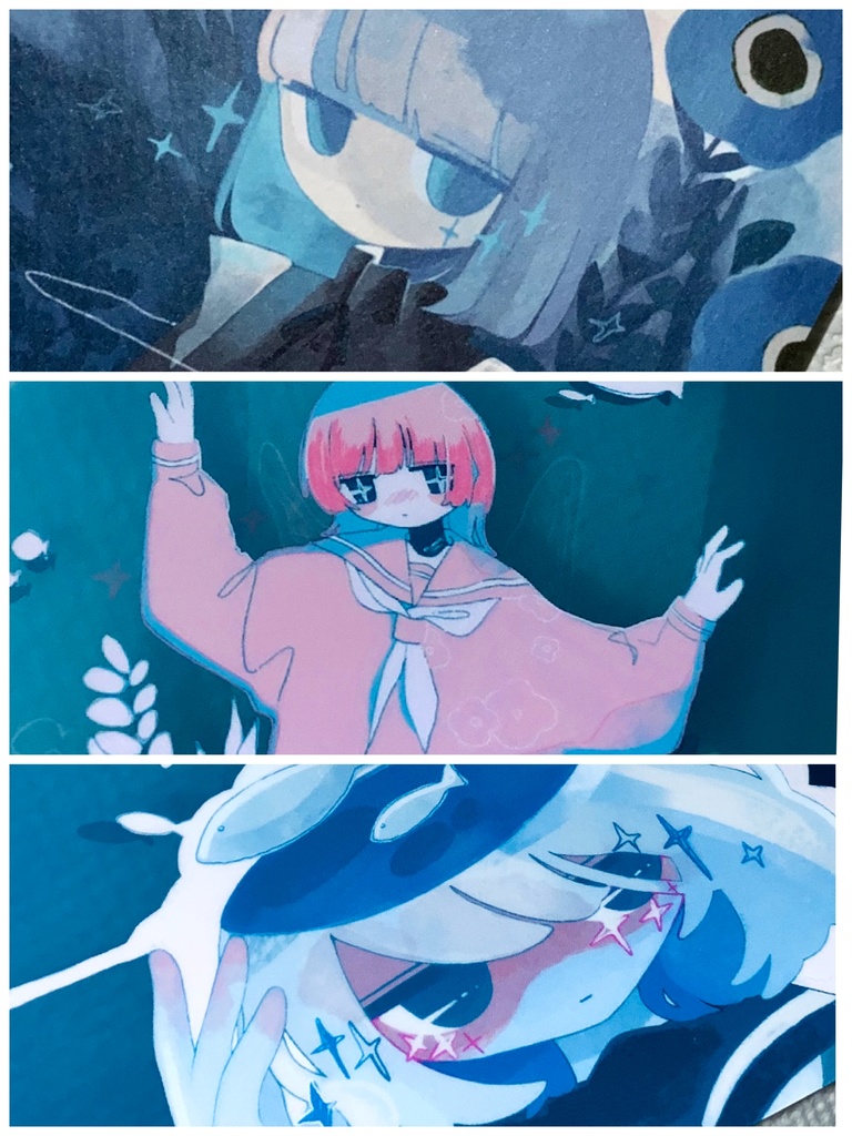 個展ポスカ＆ステッカー セット