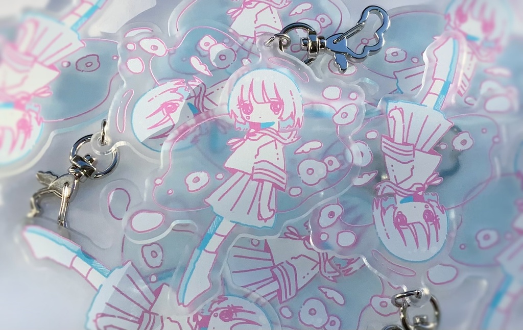 アクリルキーホルダー　ときめき