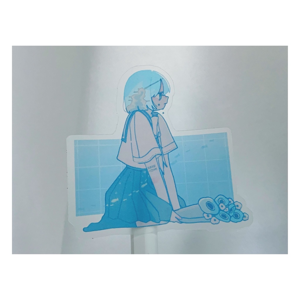 マットクリアステッカーセット 空