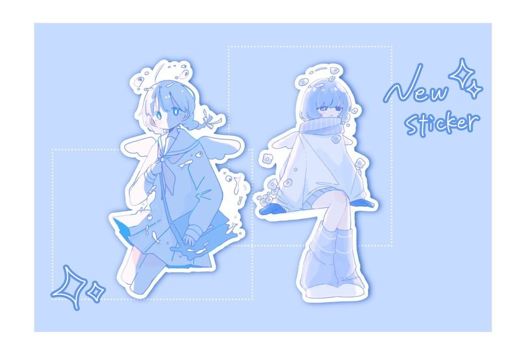 冬のステッカーセット