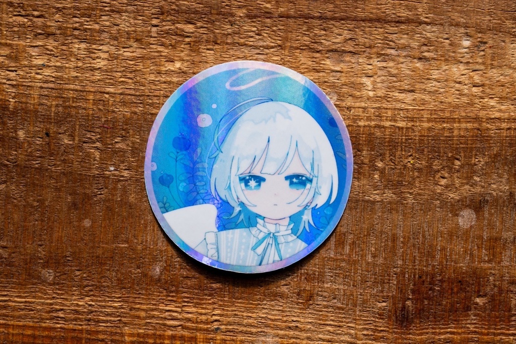 丸ホログラムステッカー