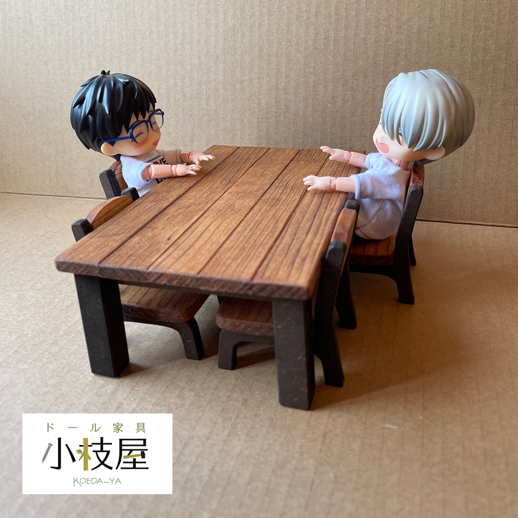 オビツろいど用ダイニングセット