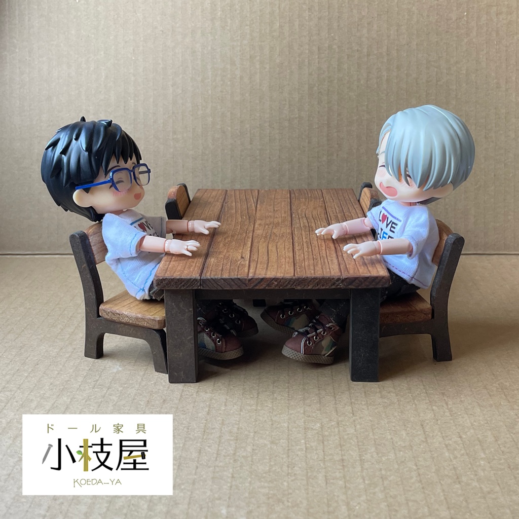 オビツろいど用ダイニングセット