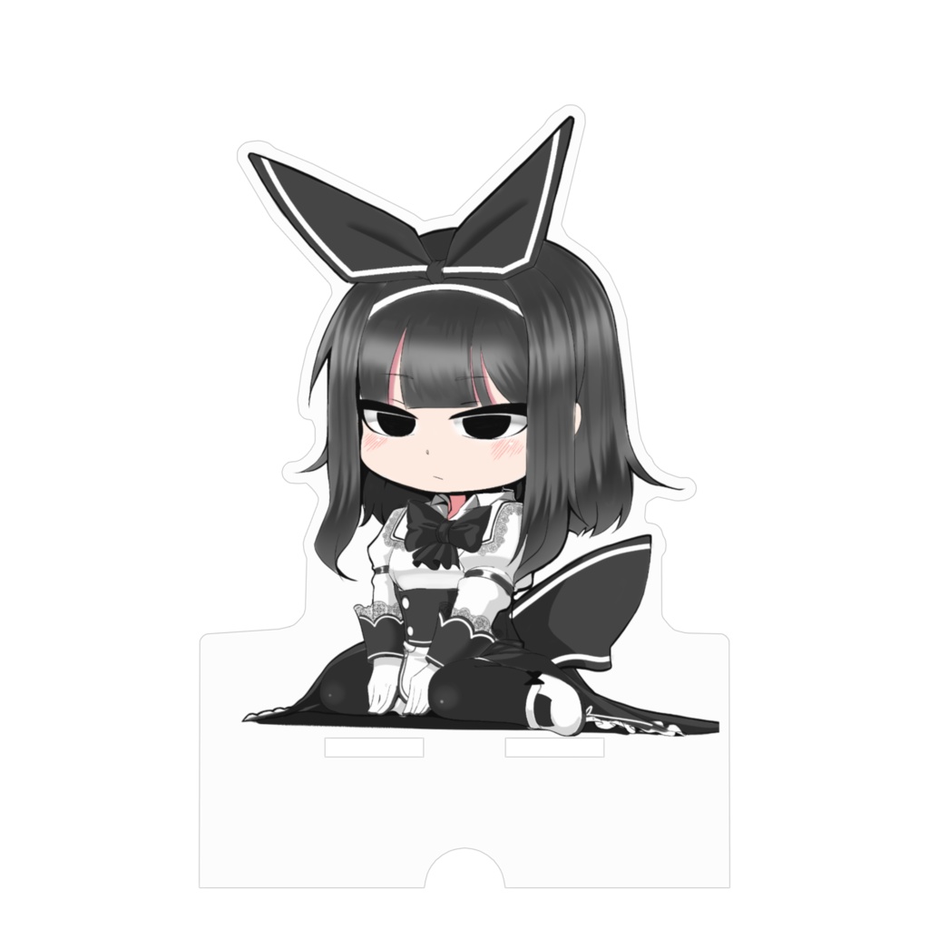 アクリルスマホスタンド01【黒アリス-ベルタ-】