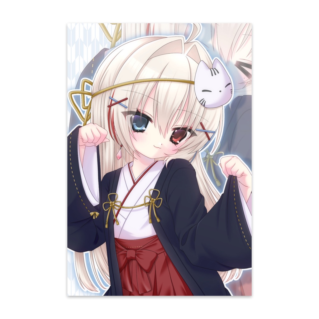 神代渚月 もえもえポストカード