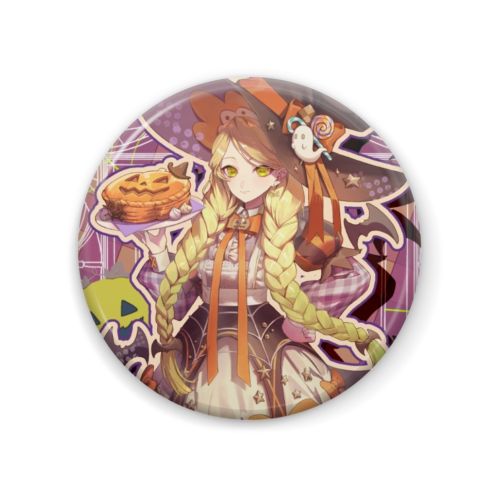 【ハロウィンピスマ2025限定グッズ】缶バッチ