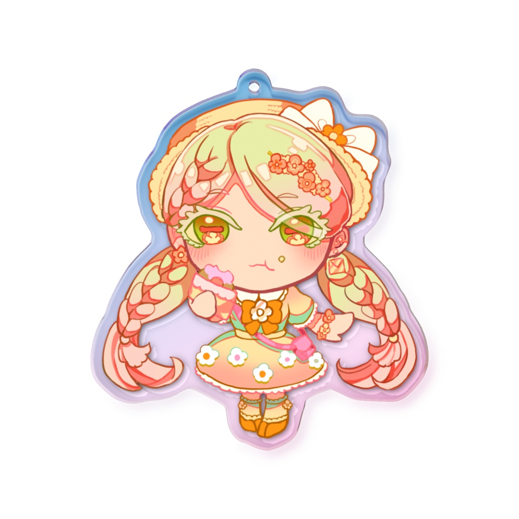 【600人記念グッズ】旅するピスマオーロラアクリルキーホルダー