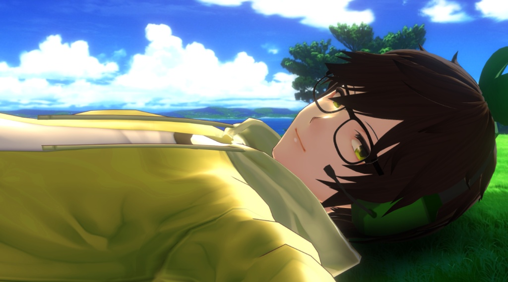 【VROID】男性用髪型のプリセット1894 | Iced Coffee (Men hair preset 1894) | VRoid Studio Official & Beta 0.41 OK