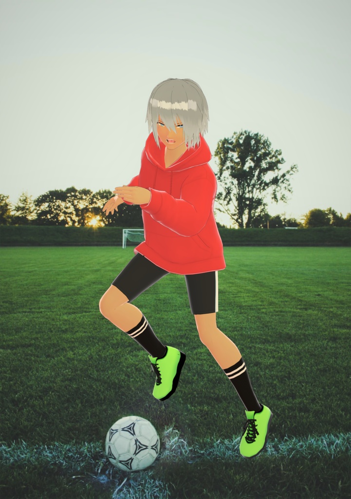 【VROID】男性用髪型のプリセット1896 | Coconut Milkshake (Men hair preset 1896) | Vroid Studio Stable Version ONLY