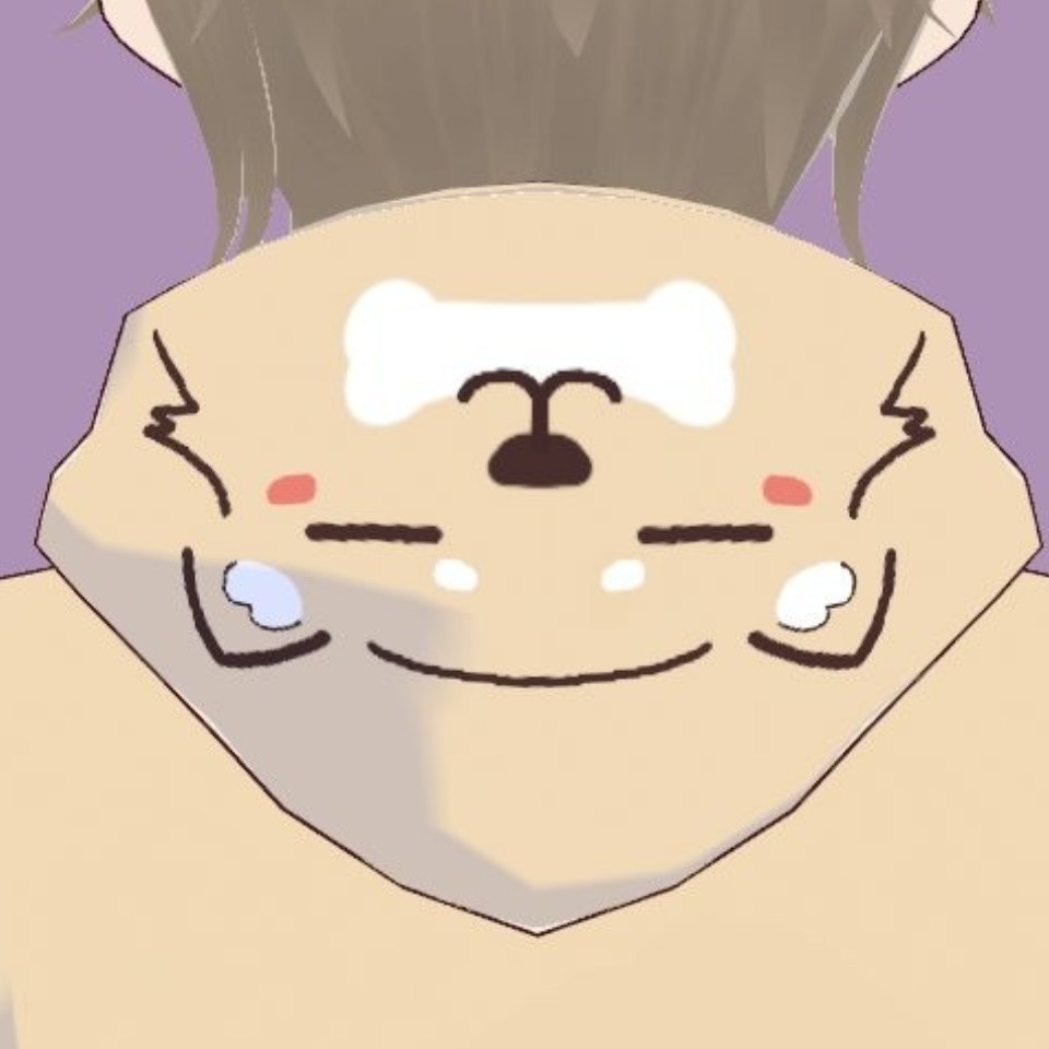 『VRoid』犬ゆるパーカー