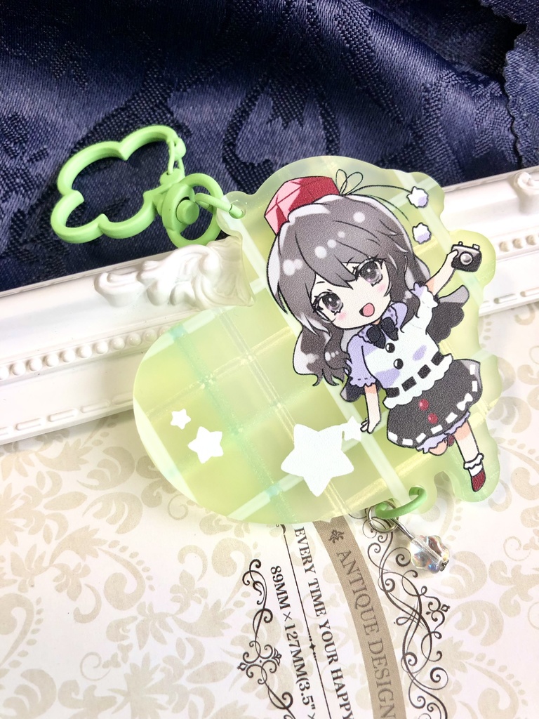 東方アクリルキーホルダー(さとり・文)