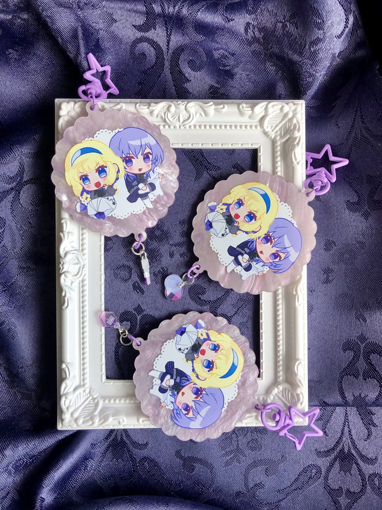 ユリコニ・シェズアクリルキーホルダー