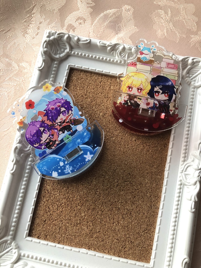 ゆらゆらフィギュア&アクリルスタンド&ドミスト