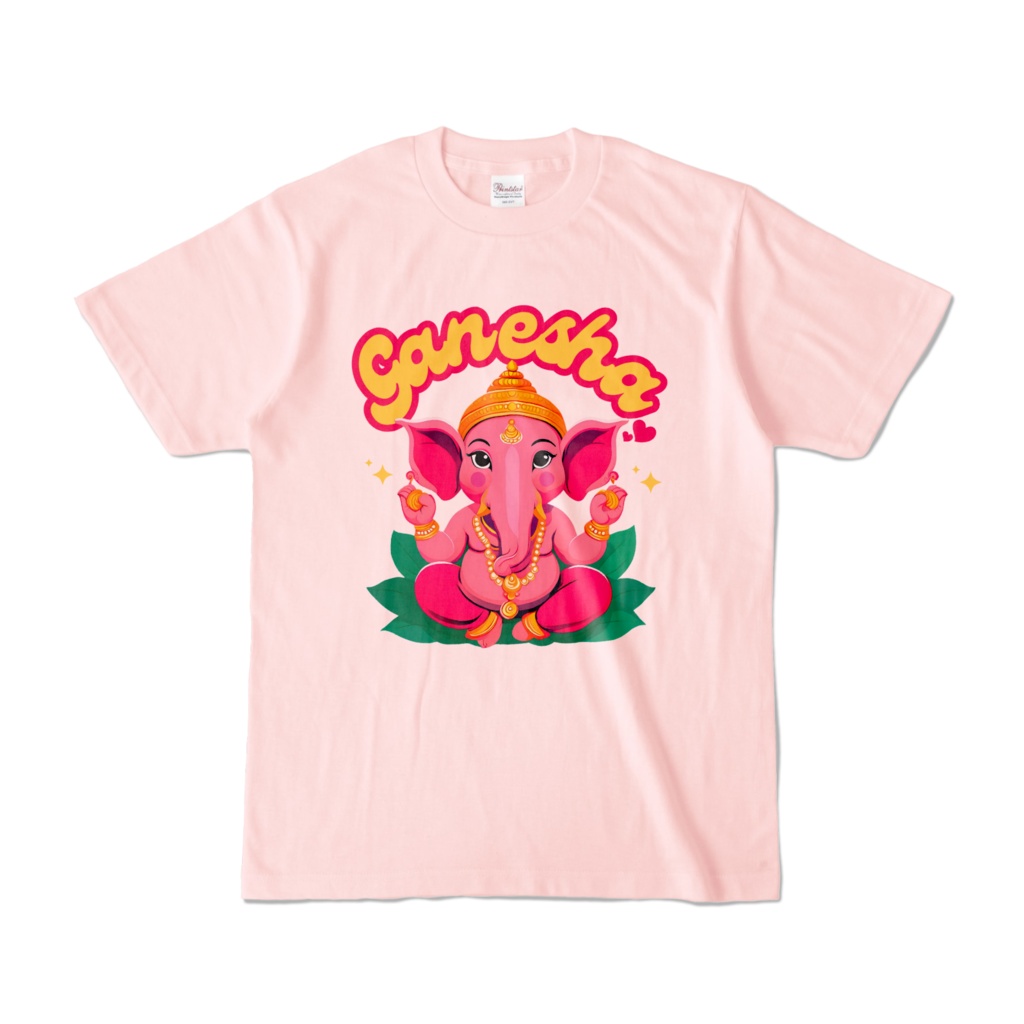 Ganesha-T【ライトピンク/ライトイエロー】