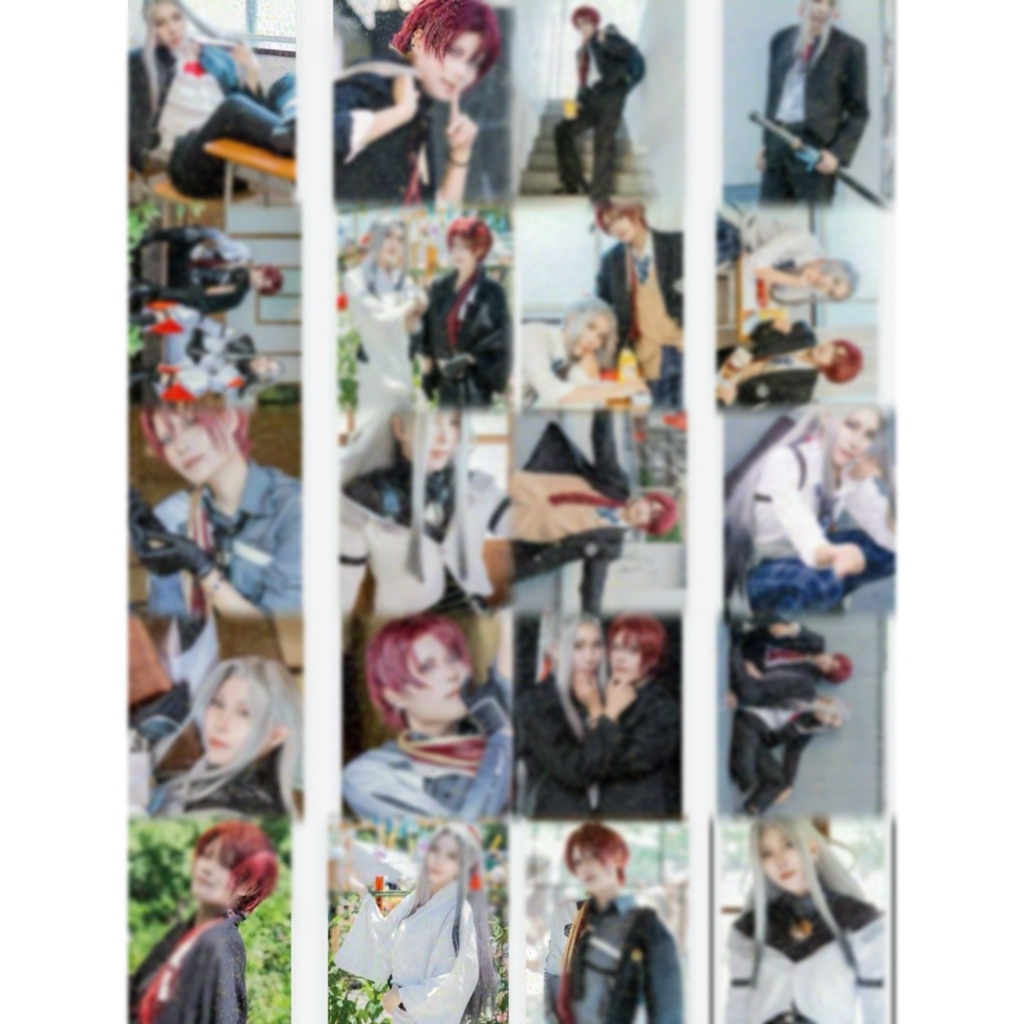 姫鶴＆後家のランダムトレカ（裏表あり）2枚セット