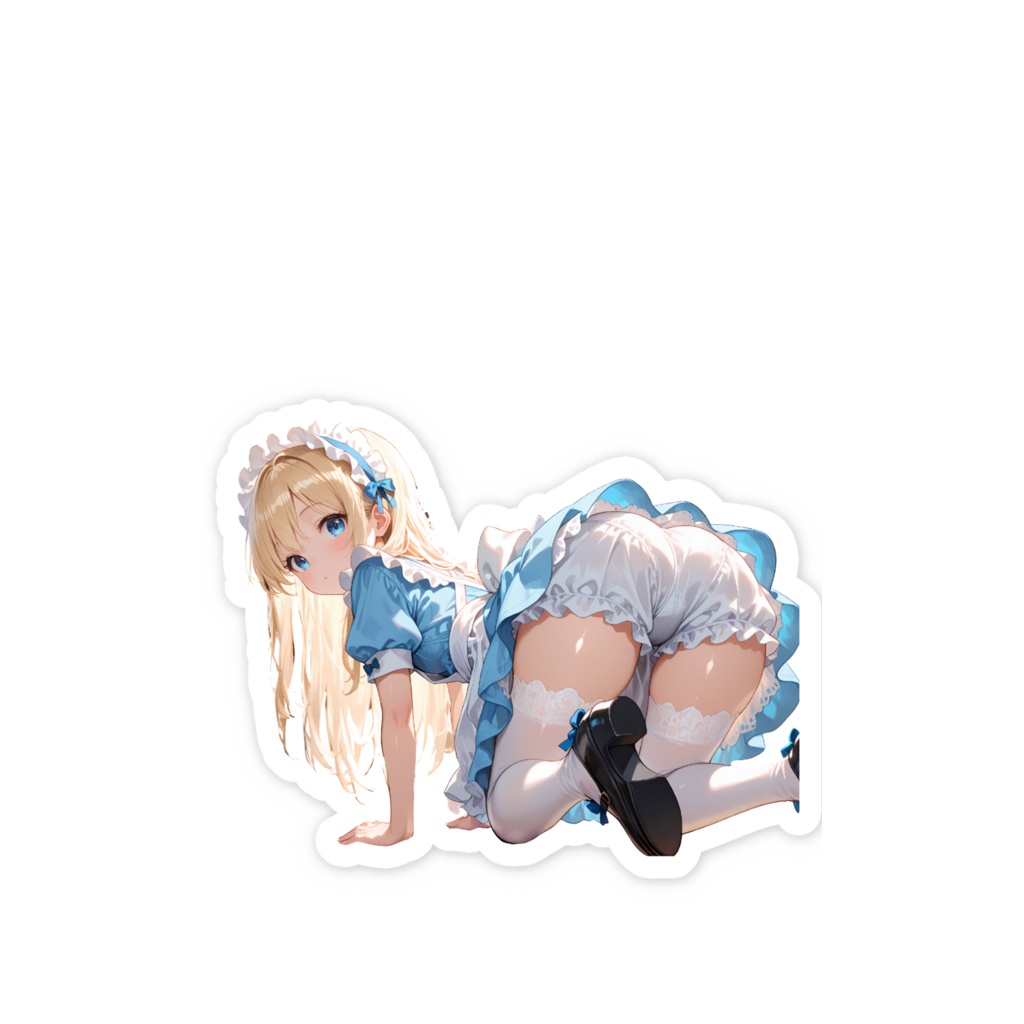 アリスちゃんのスマホステッカー 2