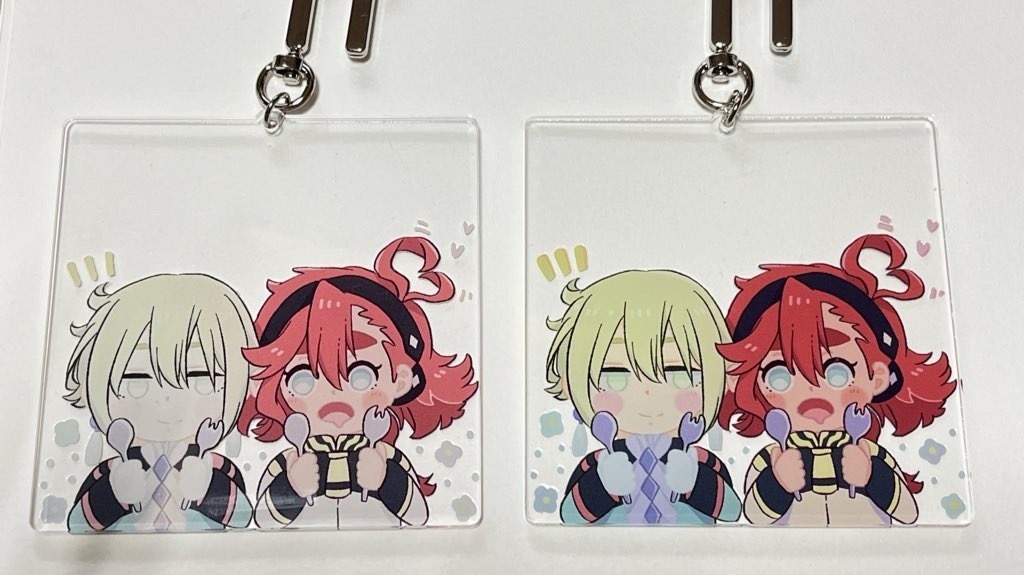 エラスレ(4スレ)アクリルキーホルダー②