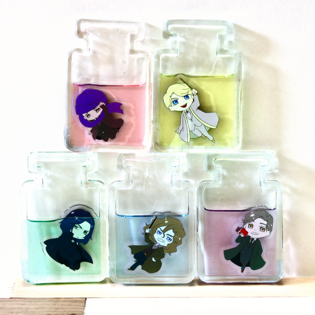 チャプンと薬瓶アクキー