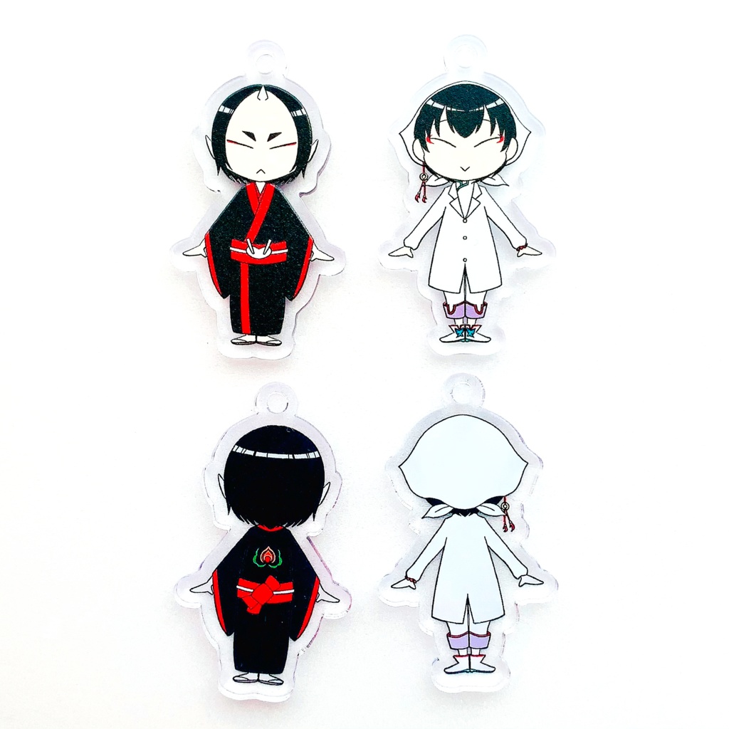 鬼灯・白澤アクキー