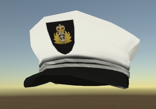 イギリス風の軍帽