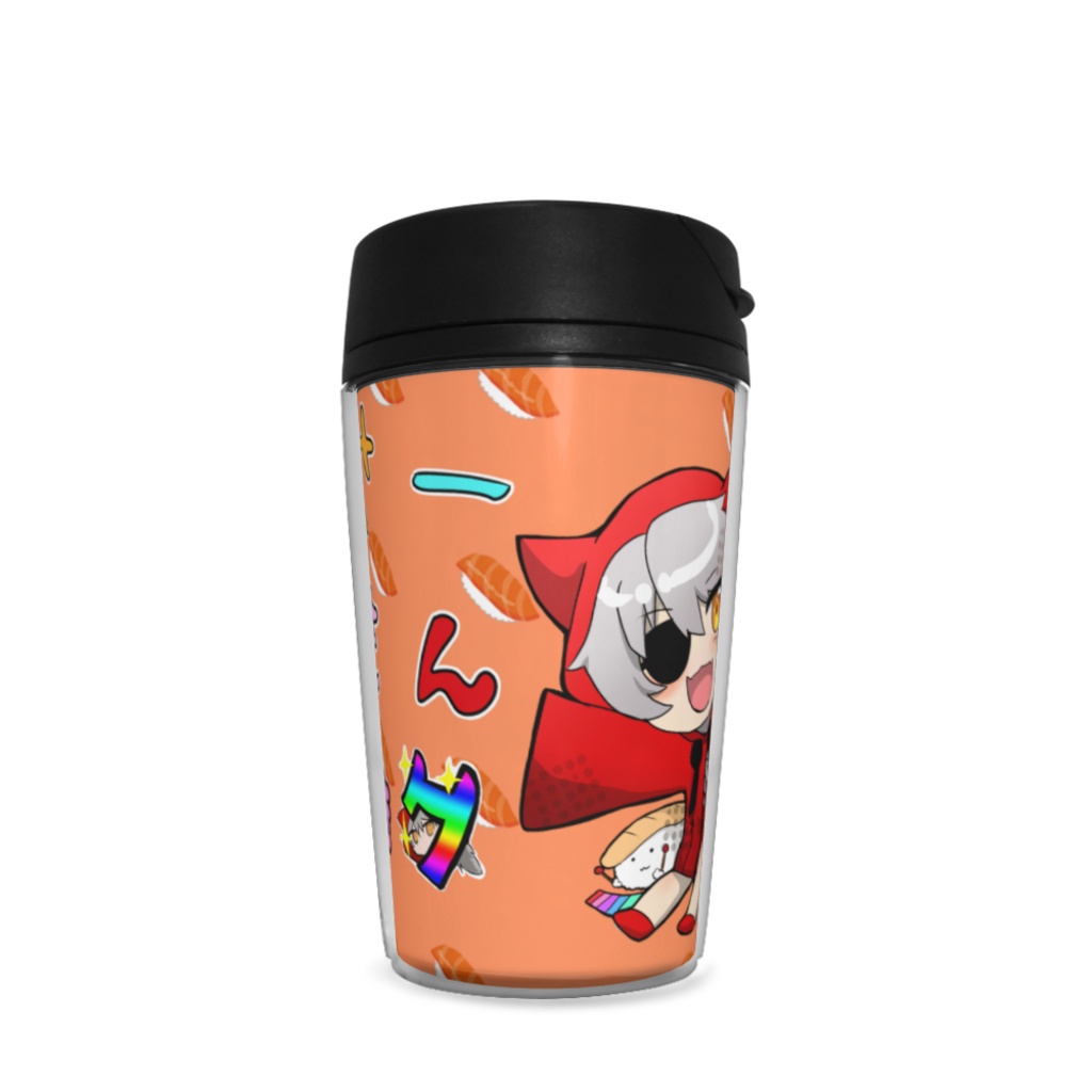 【メンバースタンプ】と【小ノ野くぅ】タンブラー