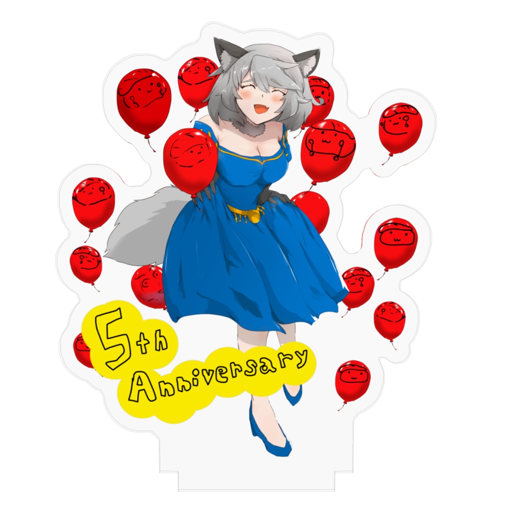 小ノ野くぅ5周年記念アクスタ