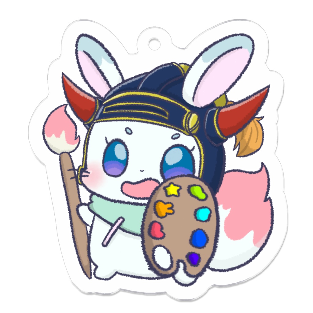 ぴょんなつ🐰🎨ちびうさ勇者モード