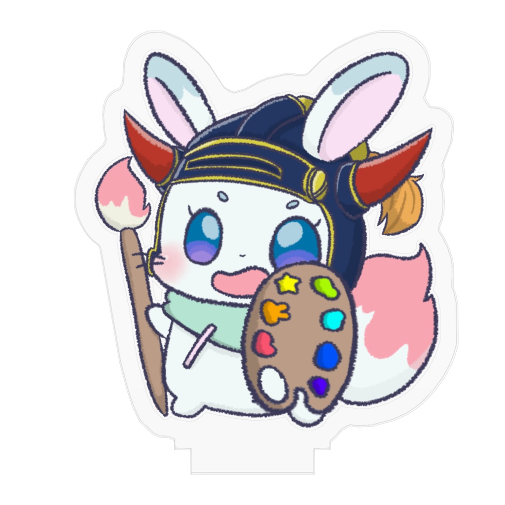 ぴょんなつ🐰🎨ちびうさ勇者モード