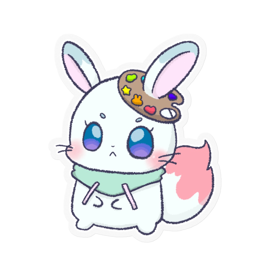ちびうさぎ🐰🎨ステッカー
