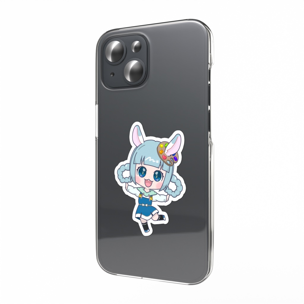 ぴょんなつ🐰🎨ちびきゃらスマホステッカー
