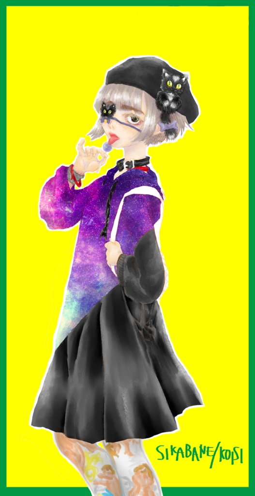 サブカルクソ女エコバッグ