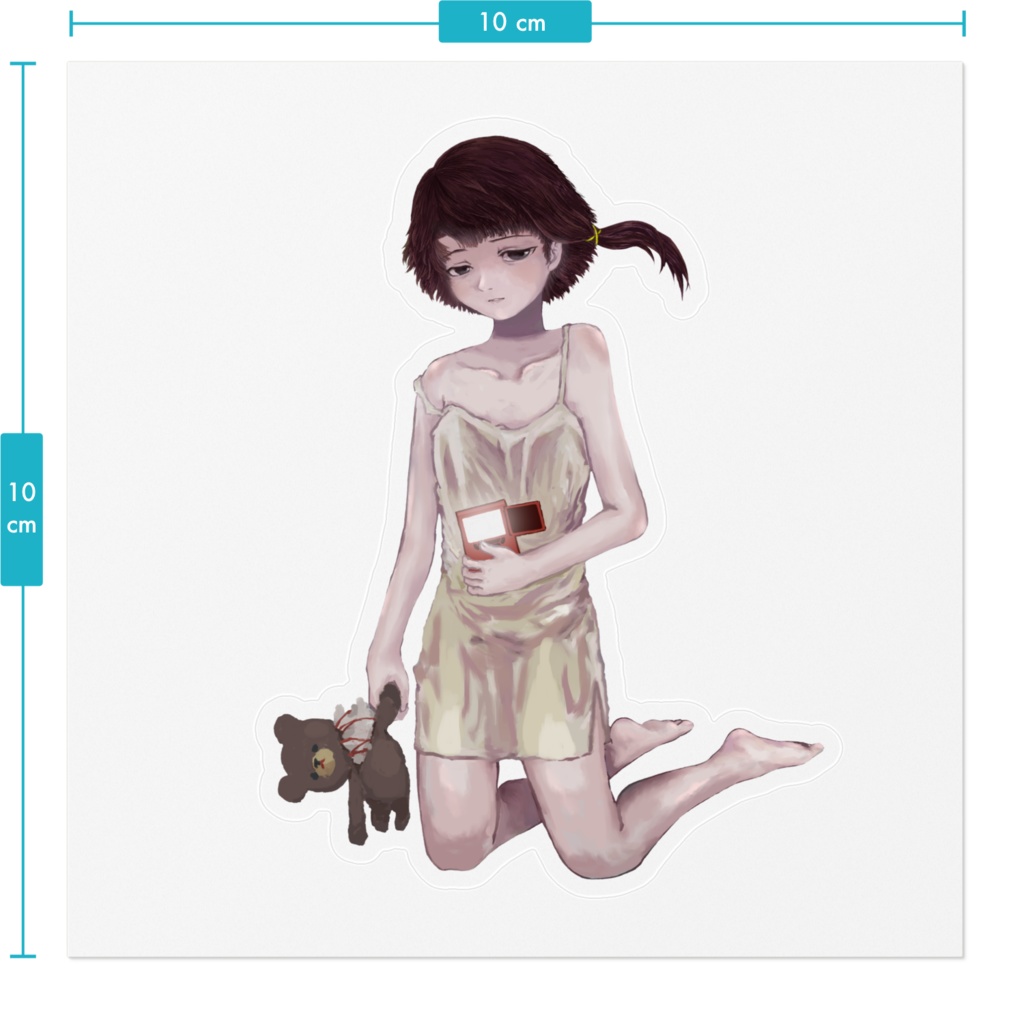 ひとりぼっちの玲音ステッカー