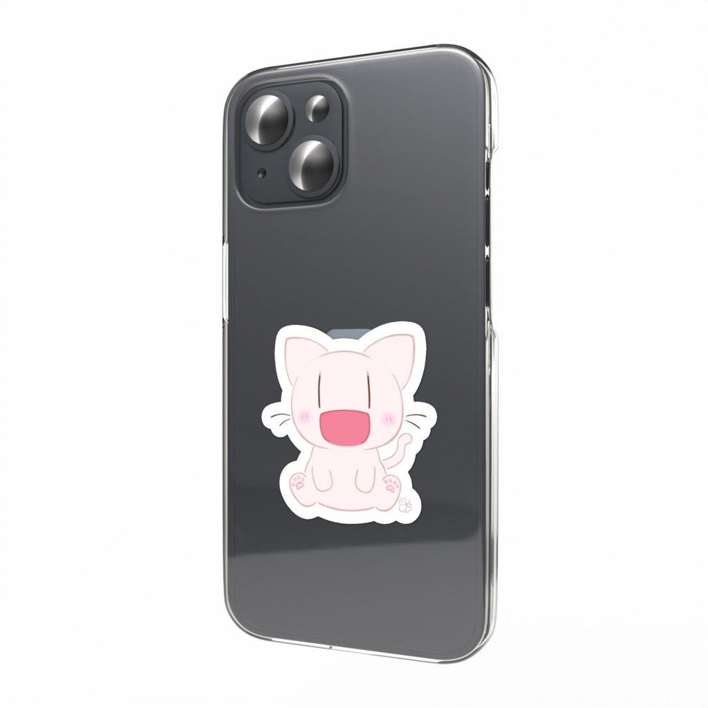 にぃみゃん ステッカー（おすわり）