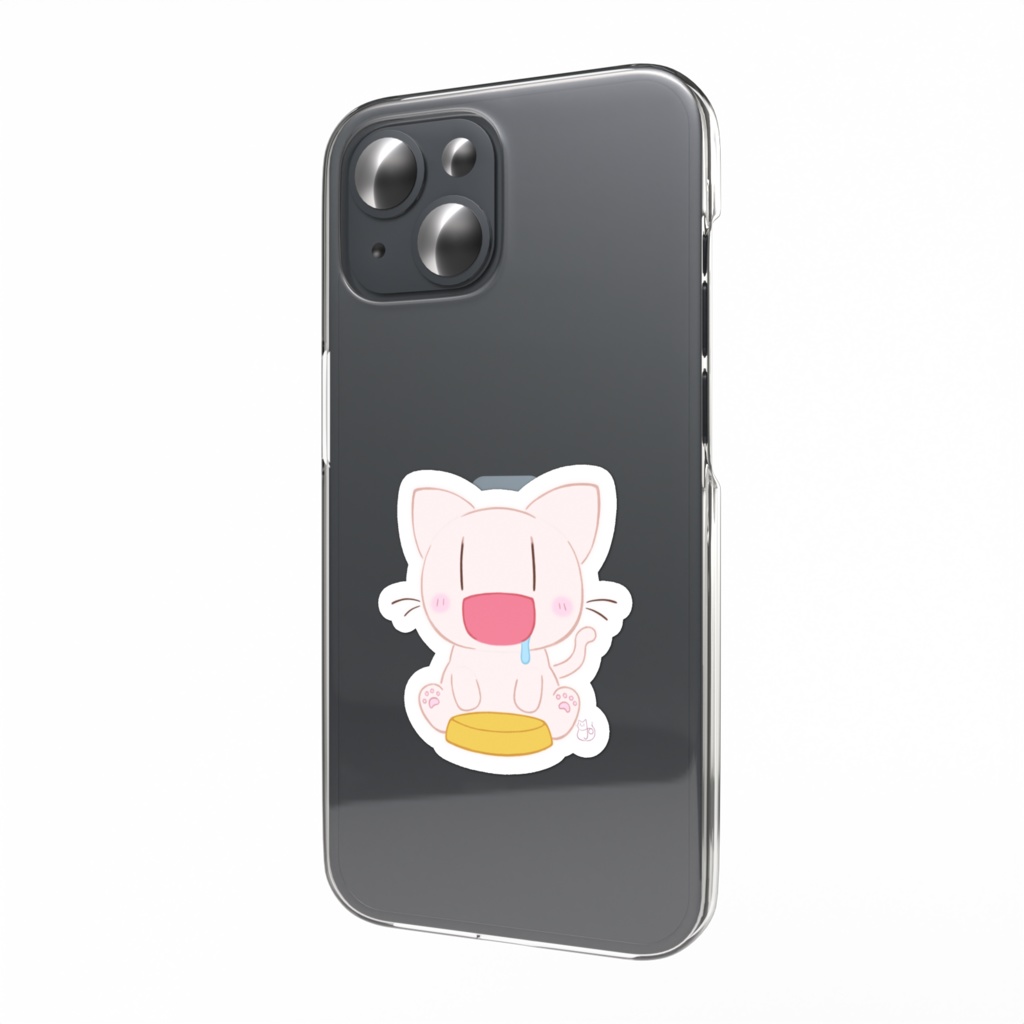 にぃみゃん ステッカー（ごはん）