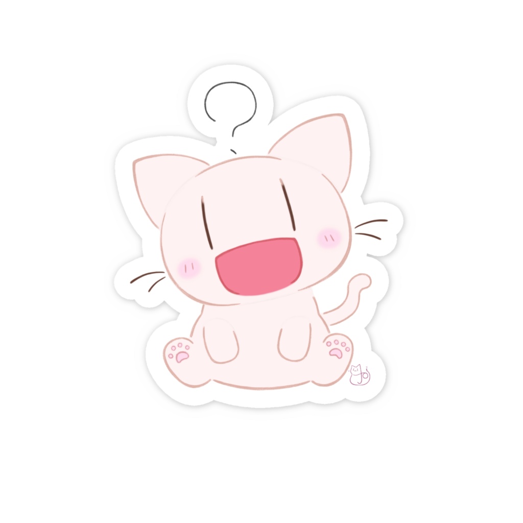 にぃみゃん ステッカー(?)