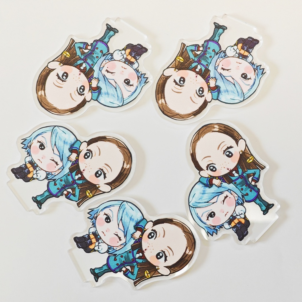 カズ+メイアクリルスタンド
