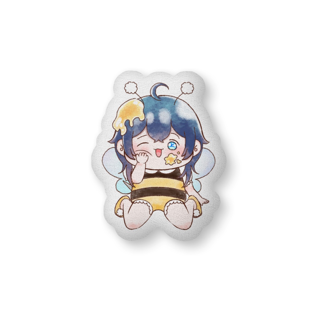 はちデル ふかふかクッション