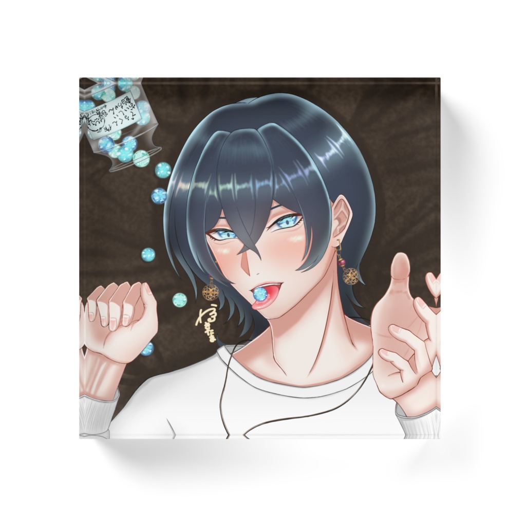 2024.WDデルくん アクリルブロック