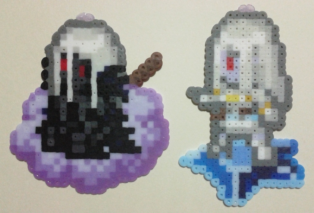 ほたるのひかりシリーズ ゲームドットアイロンビーズストラップ(中)