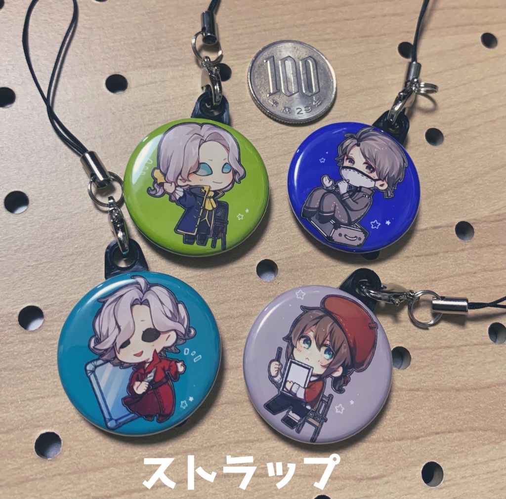 第五人格アクキー・缶バッジ・ストラップ