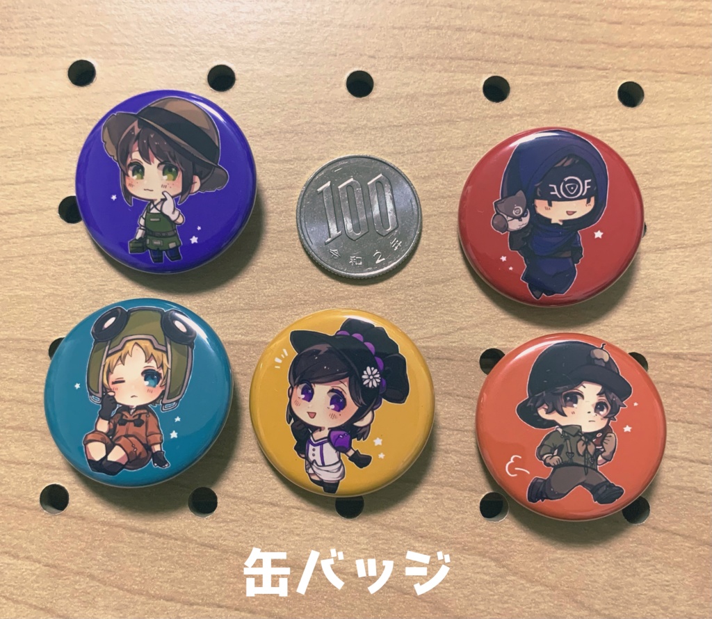 第五人格アクキー・缶バッジ・ストラップ