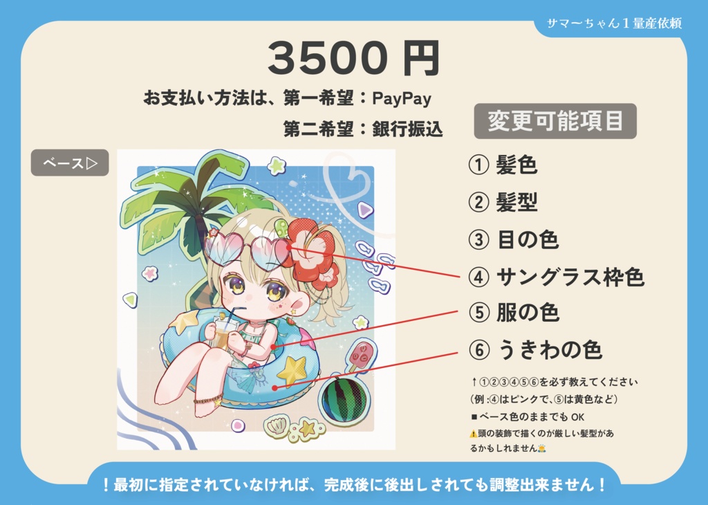 量産依頼(まとめ)