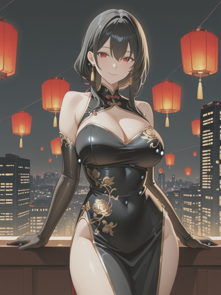 【SD/ComfyUI対応】チャイナドレスプロンプト大全 vol.1【TXTプロンプト集】