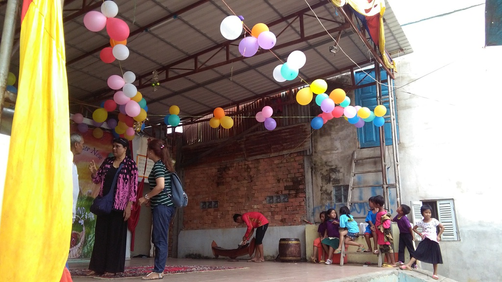 カンボジア孤児院風景