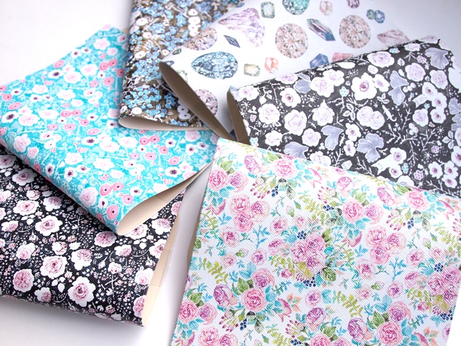 万年筆イラストブックカバー