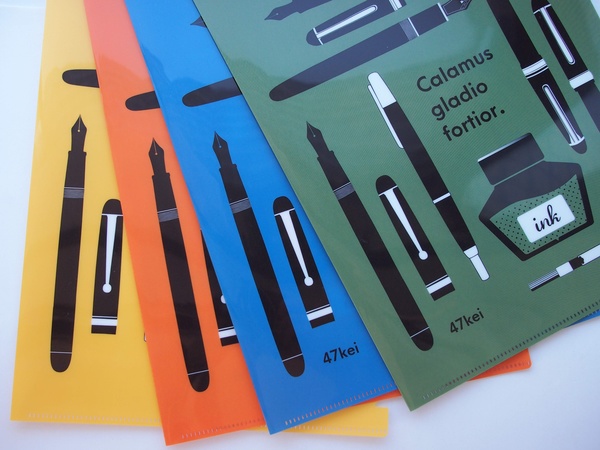 47keiMARK// A4クリアファイル