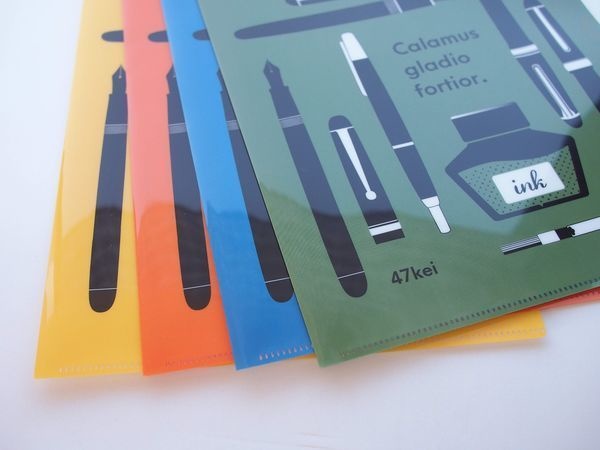 47keiMARK// A4クリアファイル