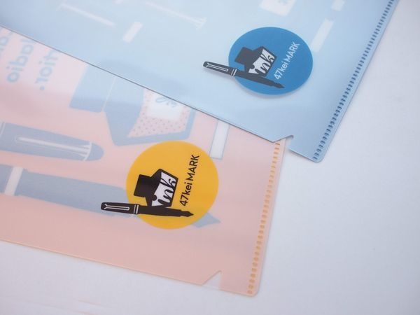 47keiMARK// A4クリアファイル